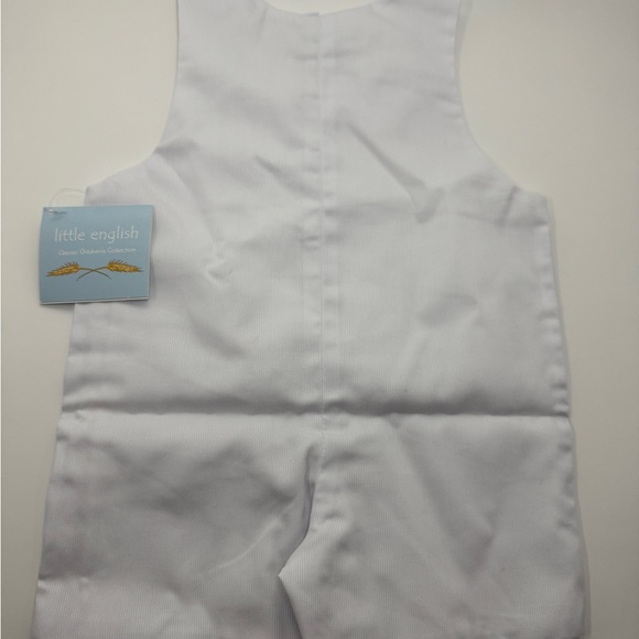 Little English Classic White Romper NWT - Picture 4 of 5